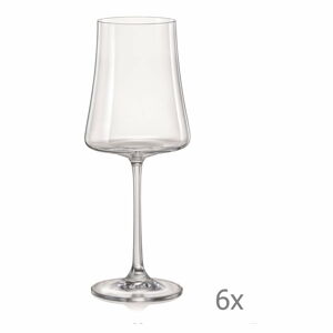 Sada 6 sklenic na víno Crystalex Xtra, 360 ml