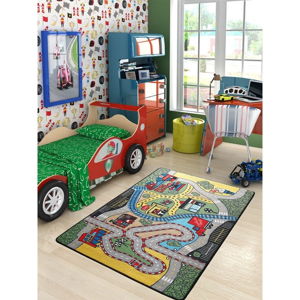 Dětský koberec Race, 100 x 150 cm