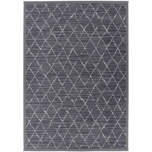 Šedý oboustranný koberec Narma Vao Grey, 80 x 250 cm