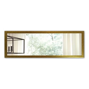 Nástěnné zrcadlo s rámem ve zlaté barvě Oyo Concept, 105 x 40 cm