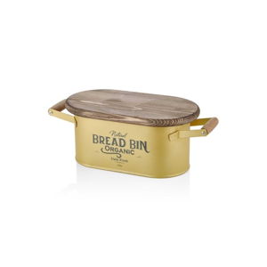 Dóza na chléb ve zlaté barvě The Mia Bread, délka 41 cm