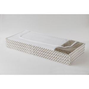 Textilní úložný box pod postel Compactor Clear