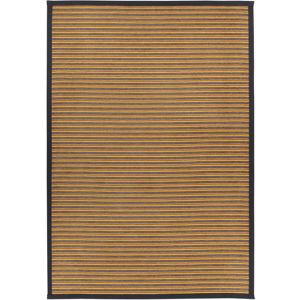 Koňakově hnědý oboustranný koberec Narma Nehatu Gold, 80 x 250 cm