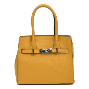 Žlutá dámská kožená kabelka Sofia Cardoni Neapol