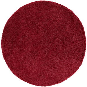 Vínový kulatý koberec Universal Norge, ⌀ 80 cm