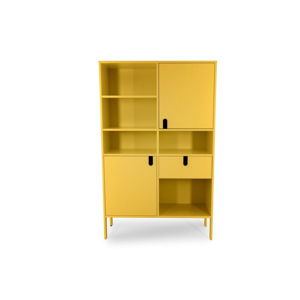 Žlutá knihovna 109x176 cm Uno - Tenzo