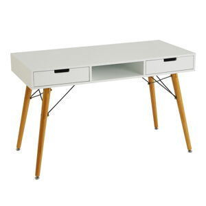 Pracovní stůl s bílou deskou 55x120 cm – Casa Selección