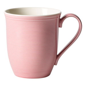 Růžový porcelánový hrnek Like by Villeroy & Boch Group, 0,35 l