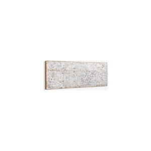 Čelo postele z mangového dřeva v bílo-přírodní barvě 194x60 cm Kron – Kave Home