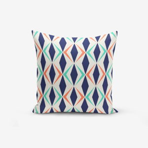 Povlak na polštář s příměsí bavlny Minimalist Cushion Covers Colorful Geometric Design, 45 x 45 cm