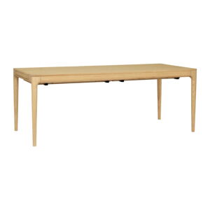 Rozkládací jídelní stůl z dubového dřeva 90x200 cm Heart'n'Soul – UMAGE