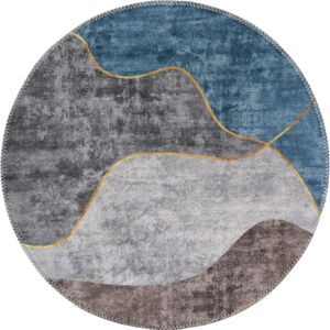 Pratelný kulatý koberec ø 80 cm Yuvarlak – Vitaus