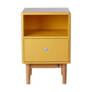 Hořčicově žlutý noční stolek Tom Tailor Color Box