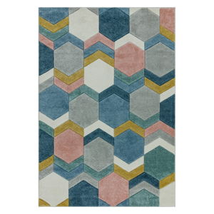 Koberec Asiatic Carpets Hexagon Multi, 200 x 290 cm