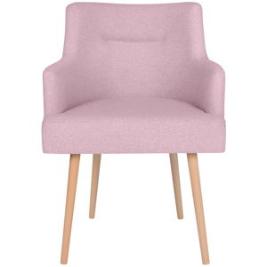 Růžová jídelní židle Cosmopolitan Design Venice