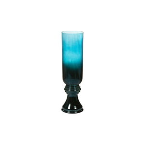 Modrá ručně vyráběná křišťálová váza Santiago Pons Classy, výška 65 cm