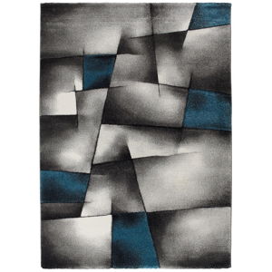 Modro-šedý koberec Universal Malmo, 140 x 200 cm