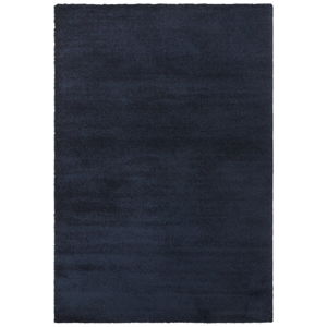 Tmavě modrý koberec Elle Decoration Glow Loos, 200 x 290 cm