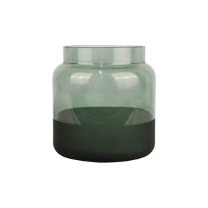 Zelená skleněná váza PT LIVING Majestic, ⌀ 15 cm