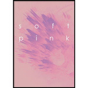 Plakát DecoKing Explosion SoftPink, 50 x 40 cm