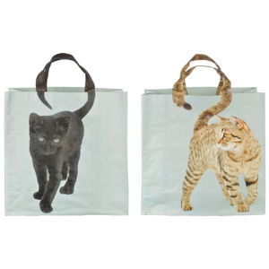 Sada 2 tašek Esschert Design Kočka
