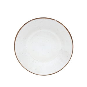 Bílý dezertní talíř z kameniny Casafina Sardegna, ⌀ 24 cm