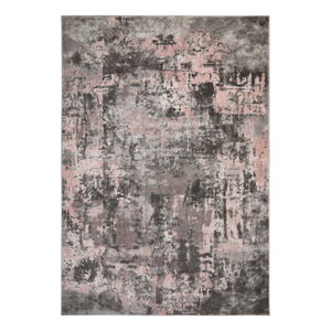 Šedo-růžový koberec Flair Rugs Wonderlust, 160 x 230 cm