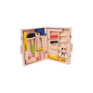 Dětský dřevěný set nářadí v kufříku Legler Toy