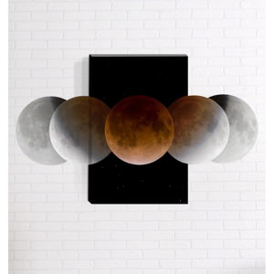 Nástěnný 3D obraz Mosticx Planety, 40 x 60 cm