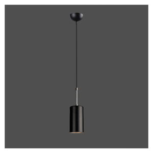 Černé závěsné svítidlo Squid Lighting Geo, výška 124 cm