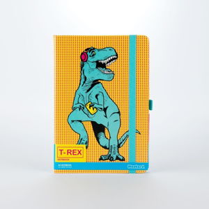 Zápisník Just Mustard T-Rex, 190 stránek