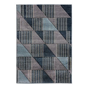 Šedo-modrý koberec Flair Rugs Velocity, 160 x 230 cm