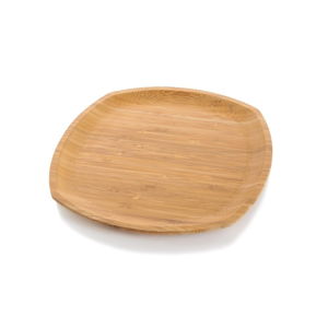 Bambusový talíř Bambum Penne Plate Square, ⌀ 25 cm