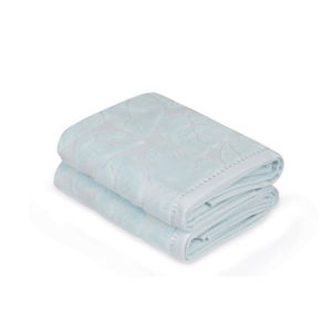 Sada 2 modrých ručníků Madame Coco Velver, 50 x 90 cm