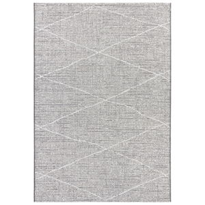 Antracitově béžový koberec vhodný do exteriéru Elle Decor Curious Blois, 192 x 290 cm