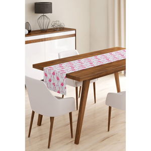 Běhoun na stůl z mikrovlákna Minimalist Cushion Covers Simple Flamengo, 45 x 145 cm