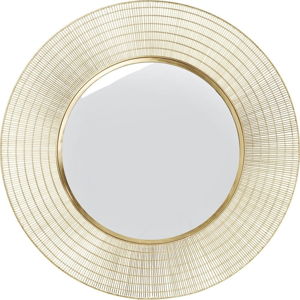 Zrcadlo Kare Design Nimbus Messing, ø 90 cm