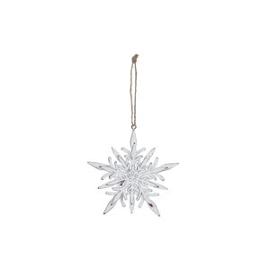 Závěsná vánoční dekorace na stromek Ego Dekor Misto Snowflake Small