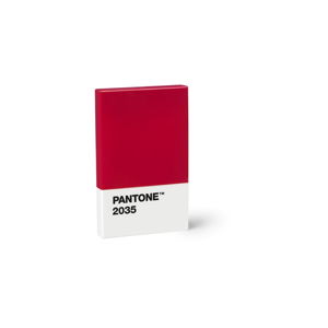 Červené pouzdro na vizitky Pantone