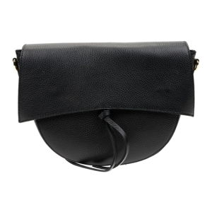 Černá dámská kožená kabelka Isabella Rhea Modena