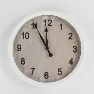 Dřevěné nástěnné hodiny Dakls, ø 50,5 cm