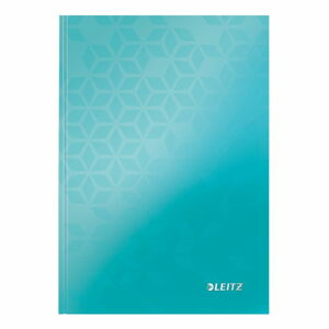 Tyrkysově modrý zápisník Leitz A5, 80 stran