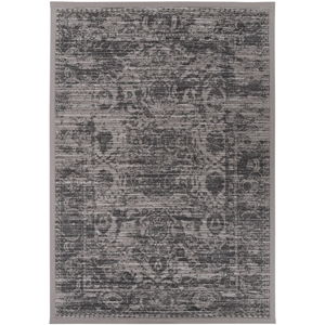 Šedý oboustranný koberec Narma Palmse Linen, 100 x 160 cm