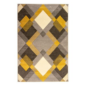 Šedo-žlutý koberec Flair Rugs Nimbus, 160 x 230 cm