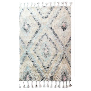 Světle béžový ručně tkaný koberec Flair Rugs Navajo, 120 x 170 cm