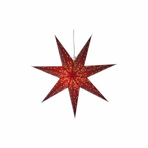 Červená svítící hvězda Star Trading Paperstar Galaxy, 60 cm