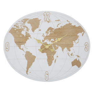 Nástěnné hodiny Mauro Ferretti White World, délka 48 cm