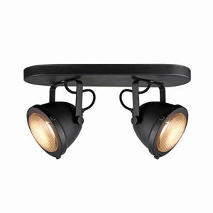 Černé nástěnné svítidlo LABEL51 Spot Moto Dos