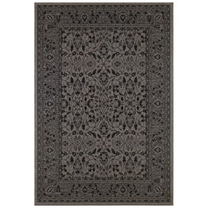 Černo-fialový venkovní koberec Bougari Konya, 200 x 290 cm