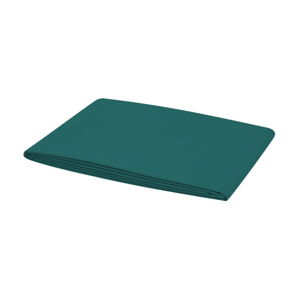 Tmavě zelené elastické prostěradlo na jednolůžko Bella Maison Basic, 100 x 200 cm